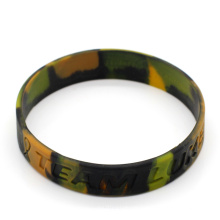 Camouflage Silicone Bracelet Manufacturer Custom Camouflage Silicone Wristband